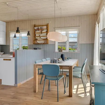 Beautiful Wooden House In Lovely Vrist Sj666 Feriehus Harboør